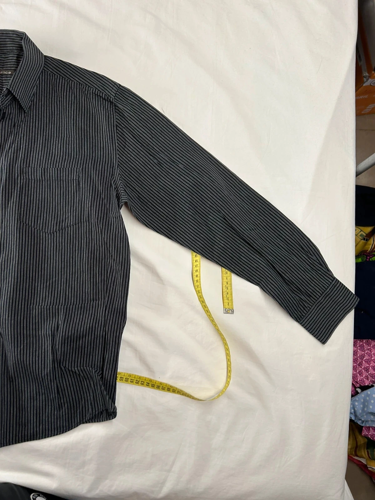Chemise vintage brice grise – photo 7